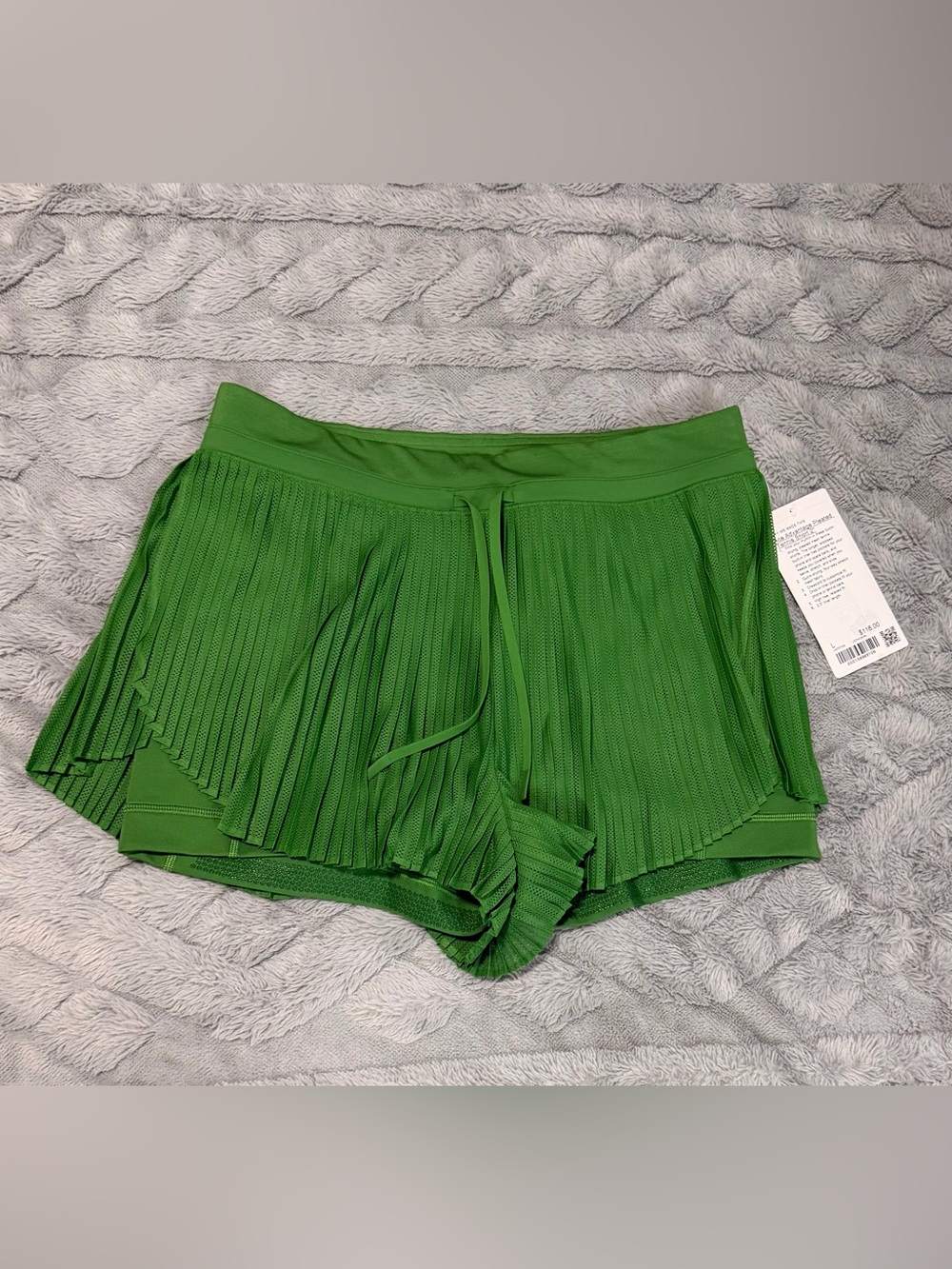 Lululemon Ace Advantage Pleated Tennis Short | Size L | NWT